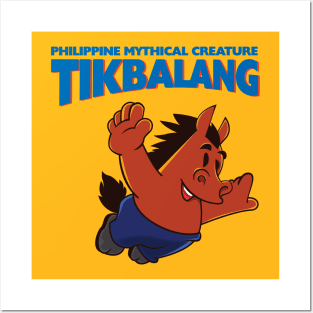 Philippine Mythical Creature Tikbalang Posters and Art